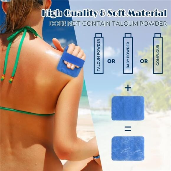 4Packs Sand Remover for Beach for Adults & Kids-2Gray+2Blue-Talc-Free Sand - Picture 4 of 8